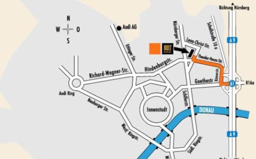 Kult Hotel Ingolstadt Eksteriør bilde